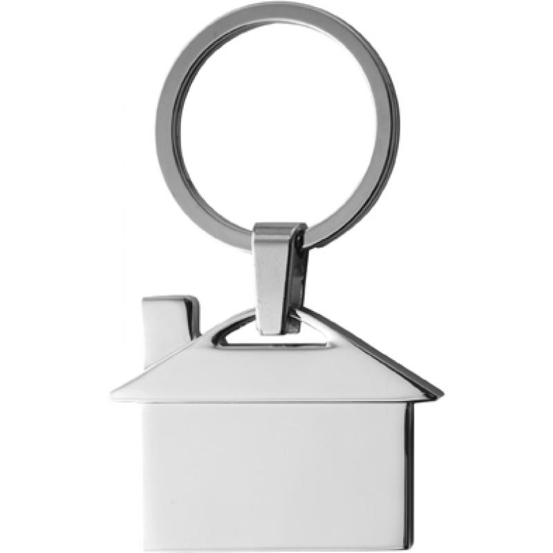 Image of Metal, key holder, model 'house'.