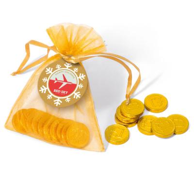 Image of Organza Bag Gold Coins